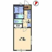 兵庫県三田市上井沢（賃貸アパート1K・1階・26.68㎡） その2