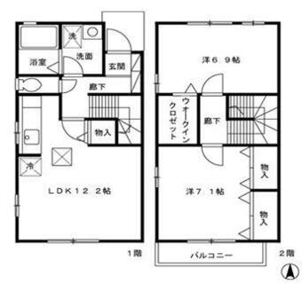 間取り：214079553929