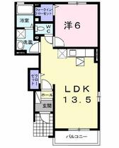 愛知県西尾市田貫１丁目（賃貸アパート1LDK・1階・44.75㎡） その2