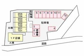 ソルセリエンテＢ 202 ｜ 群馬県高崎市上大類町（賃貸アパート1R・2階・25.25㎡） その15