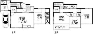 間取り：227100044492
