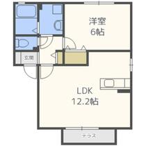 フルリール和白 102 ｜ 福岡県福岡市東区和白４丁目（賃貸アパート1LDK・1階・42.11㎡） その2