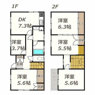 間取り：227104542055