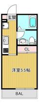 シャ・ガイール 304 ｜ 東京都江戸川区南小岩５丁目（賃貸アパート1K・3階・21.11㎡） その4