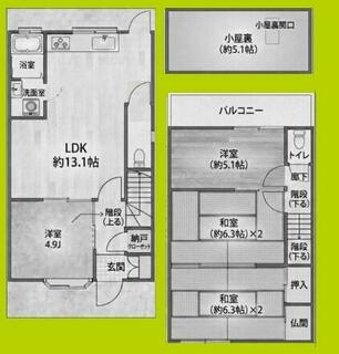 間取り：227104300435