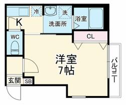 キャメル獨協大学前３  ｜ 埼玉県草加市松原５丁目（賃貸アパート1K・1階・22.89㎡） その2