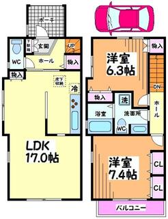 間取り：213145660596