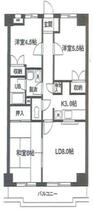 千葉県市川市福栄２丁目（賃貸マンション3LDK・2階・60.48㎡） その2