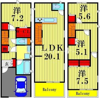 間取り：211064463596