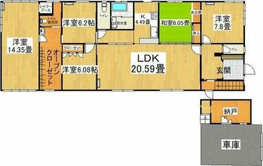 間取り：223039990737