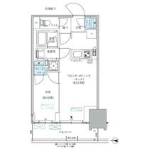 パークアクシス西大島コンフォートスクエア  ｜ 東京都江東区大島４丁目（賃貸マンション1LDK・11階・39.20㎡） その2