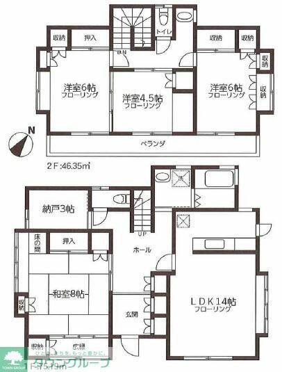 detached 埼玉県八潮市大字木曽根
地図を見る