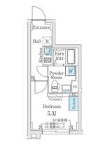 Ｆｉｋａ代々木上原  ｜ 東京都渋谷区上原２丁目（賃貸マンション1K・3階・21.28㎡） その2