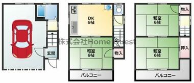 間取り：227101486982