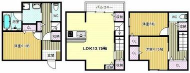 間取り：227104351338