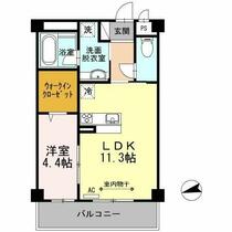 セレーナ沖浜  ｜ 徳島県徳島市沖浜東２丁目（賃貸マンション1LDK・2階・43.20㎡） その2