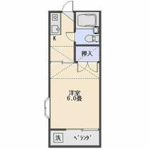 メゾンパレット 2F ｜ 神奈川県相模原市中央区鹿沼台１丁目（賃貸アパート1K・2階・17.10㎡） その2