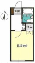 メゾン東所  ｜ 埼玉県所沢市東所沢５丁目（賃貸アパート1K・2階・17.35㎡） その2