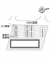 レオパレスウェル春日 108 ｜ 徳島県徳島市春日３丁目（賃貸アパート1K・1階・23.61㎡） その3