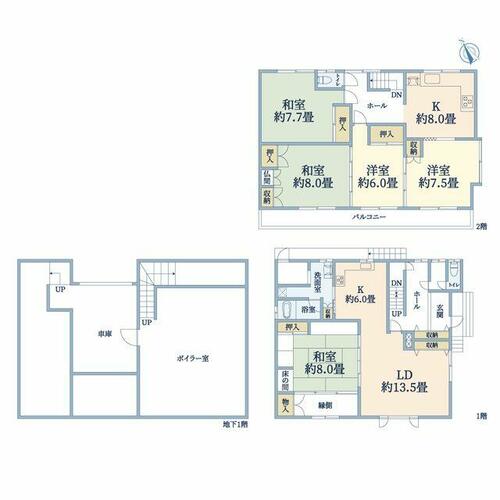 detached 北海道札幌市西区山の手一条１２丁目