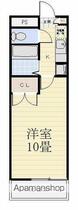 ニューハイツ大計１ 405 ｜ 徳島県徳島市南昭和町１丁目（賃貸マンション1K・3階・25.51㎡） その2