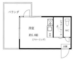 カーサ・ナカタ  ｜ 東京都渋谷区東１丁目（賃貸マンション1R・2階・15.00㎡） その2