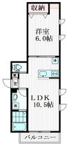 フロンテーラ葛西  ｜ 東京都江戸川区中葛西２丁目（賃貸アパート1LDK・3階・36.64㎡） その2