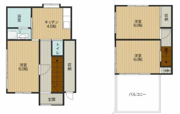 detached 埼玉県入間郡三芳町大字藤久保
地図を見る