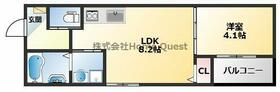 ＭＡＮＡＲＩＯ 201 ｜ 大阪府八尾市佐堂町３丁目（賃貸アパート1LDK・2階・30.01㎡） その2