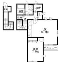 プラートフジ参番館  ｜ 千葉県船橋市坪井東４丁目（賃貸アパート1LDK・2階・51.75㎡） その2