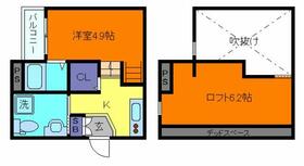 パロアルトⅡ  ｜ 兵庫県神戸市灘区浜田町１丁目（賃貸アパート1R・1階・20.96㎡） その2