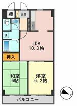 スカイフォーラム小岩 502 ｜ 東京都江戸川区西小岩１丁目（賃貸マンション2LDK・5階・49.50㎡） その2