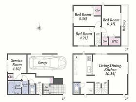 神奈川県川崎市中原区新城１丁目