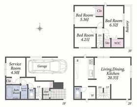 神奈川県川崎市中原区新城１丁目