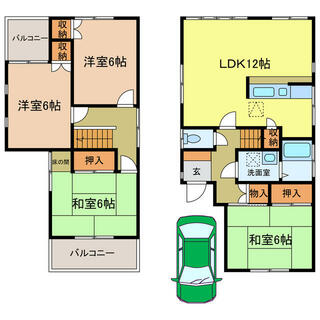 間取り：227104538965