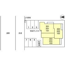 Ｃｉｔｙ　Ｓｔａｔｉｏｎ　Ｆｒｏｎｔ  ｜ 和歌山県和歌山市杉ノ馬場１丁目（賃貸アパート1LDK・2階・41.75㎡） その3