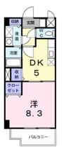 フォレスト光  ｜ 東京都国分寺市光町１丁目（賃貸マンション1DK・3階・35.44㎡） その2