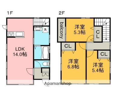 間取り：223040591477