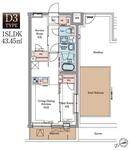 ＬＵＭＩＮＯＵＳつつじヶ丘（Ｄ３タイプ）のイメージ