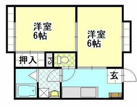 カーサ石堂Ａ 201 ｜ 福島県会津若松市石堂町（賃貸アパート2K・2階・34.78㎡） その2