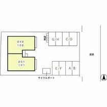 エスペランサ２１ 201 ｜ 福井県福井市春日３丁目（賃貸アパート2LDK・2階・58.07㎡） その3