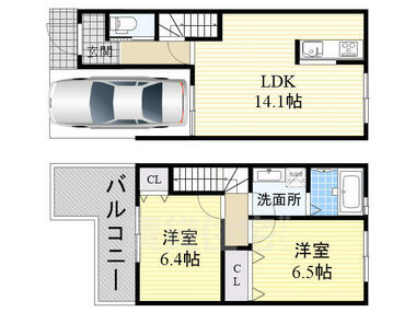 間取り：227102522974