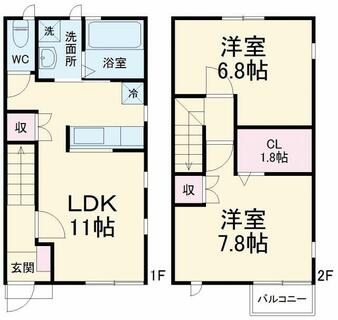 間取り：212060407881
