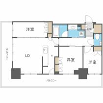 ライオンズタワー札幌 1607 ｜ 北海道札幌市中央区南二条西３丁目（賃貸マンション3LDK・16階・70.48㎡） その2