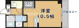 アット長田  ｜ 大阪府東大阪市長田西２丁目（賃貸マンション1R・3階・27.92㎡） その2