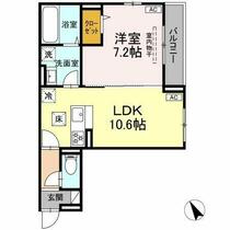 リベラマーロＶ  ｜ 神奈川県藤沢市本鵠沼２丁目（賃貸アパート1LDK・1階・42.66㎡） その2