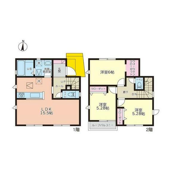 detached 群馬県佐波郡玉村町大字斎田
地図を見る