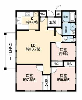 間取り：227104115771