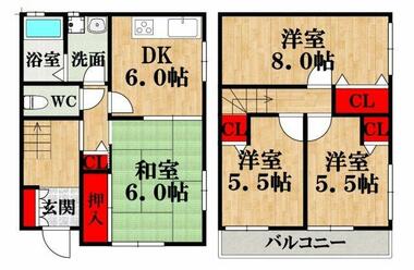 間取り：227104357265