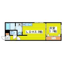 スマイル北１０Ｅａｓｔ 402 ｜ 北海道札幌市東区北十条東２丁目（賃貸マンション1LDK・4階・28.47㎡） その2
